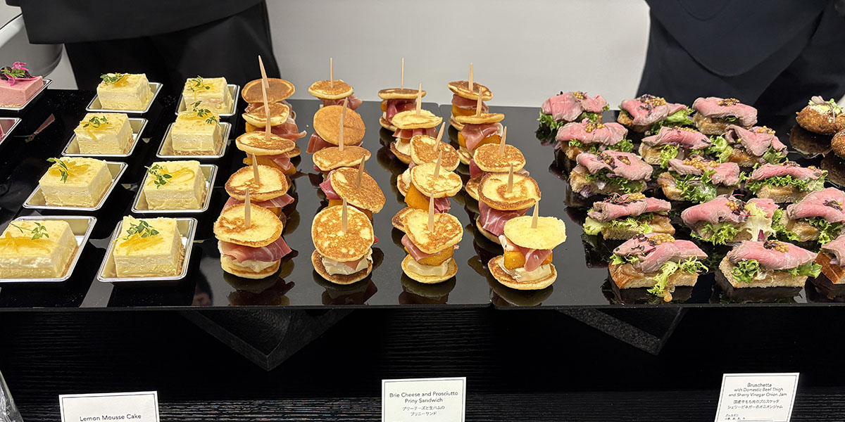 ドリンクに添える軽食・フィンガーフード